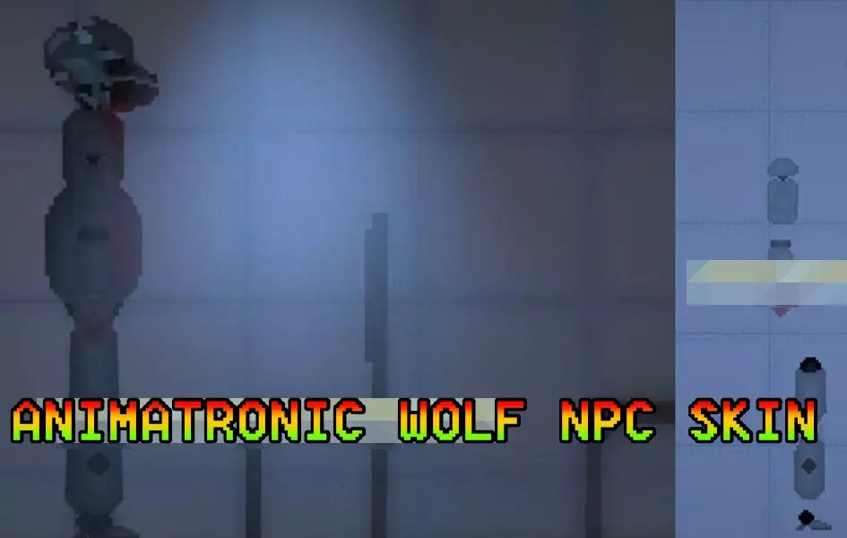 You are currently viewing ANIMATRONIC WOLF NPC SKIN FOR MELON PLAYGROUND MOD