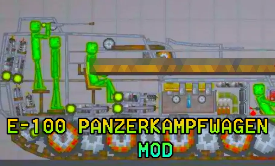 You are currently viewing E-100 PANZERKAMPFWAGEN MOD