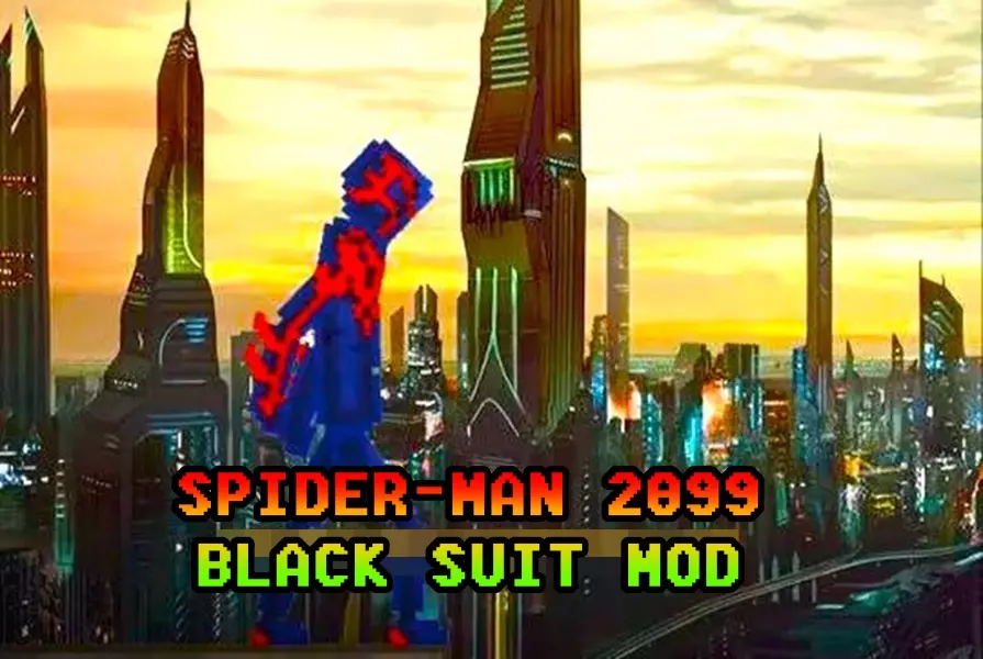 You are currently viewing Spider Man 2099 Black Suit Mod (SANBOX)