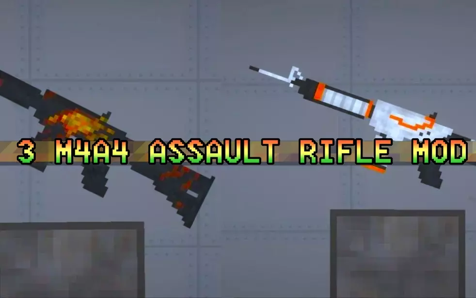 You are currently viewing 3 M4A4 ASSAULT RIFLE MOD