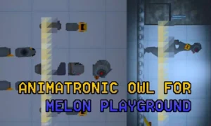 ANIMATRONIC OWL FOR MELON PLAYGROUND