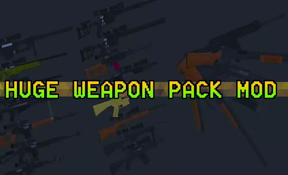 Read more about the article HUGE WEAPON PACK MOD