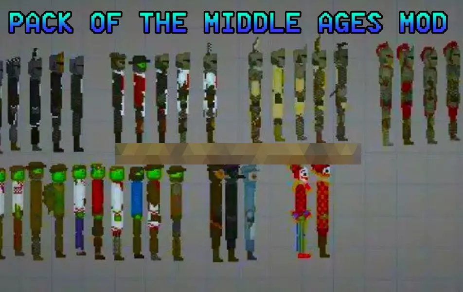 You are currently viewing PACK OF THE MIDDLE AGES MOD